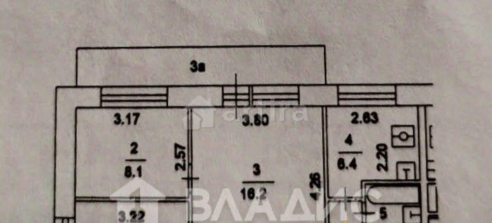 Комната, 24.3 м2, 6/9 эт. Москва - изображение 3