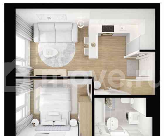 1-комн. квартира, 31 м2, 11/17 эт. Москва