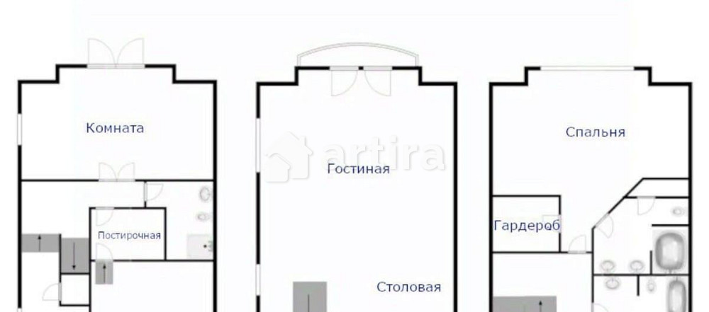 Коттедж, 160 м2, 2 сотки, 3 эт. Москва - изображение 5