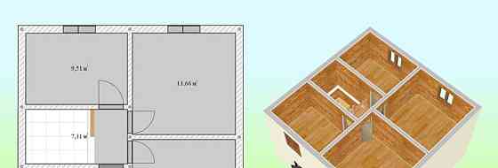 Дом, 110 м2, 7.95 сотки, 2 эт. Гатчина