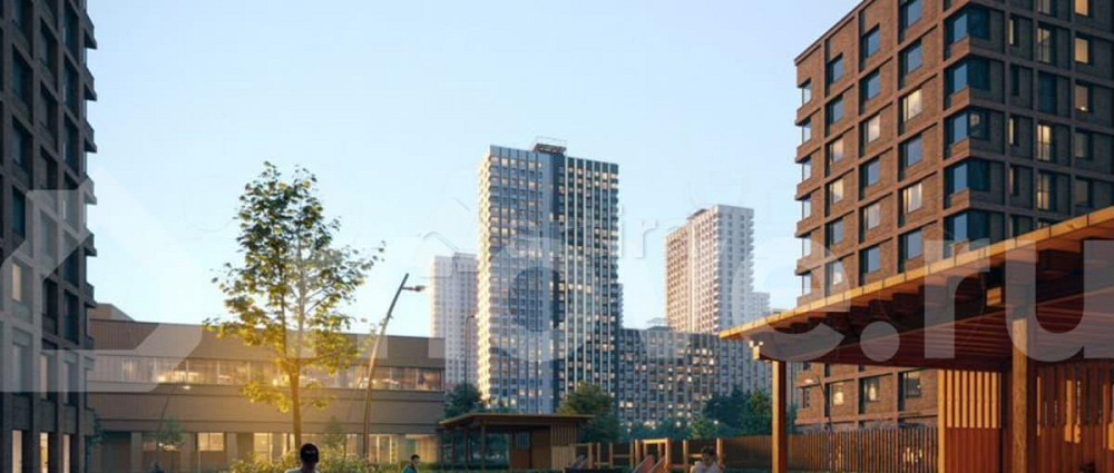 3-комн. квартира, 69.1 м2, 10/10 эт. Москва - изображение 4