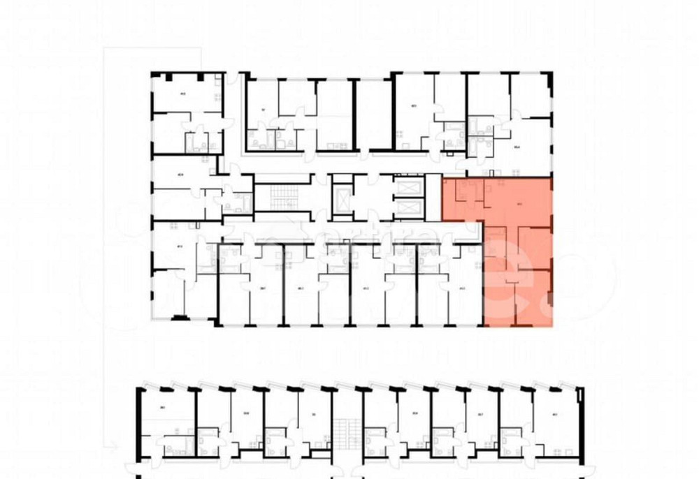 3-комн. квартира, 87.1 м2, 2/12 эт. Москва - изображение 1