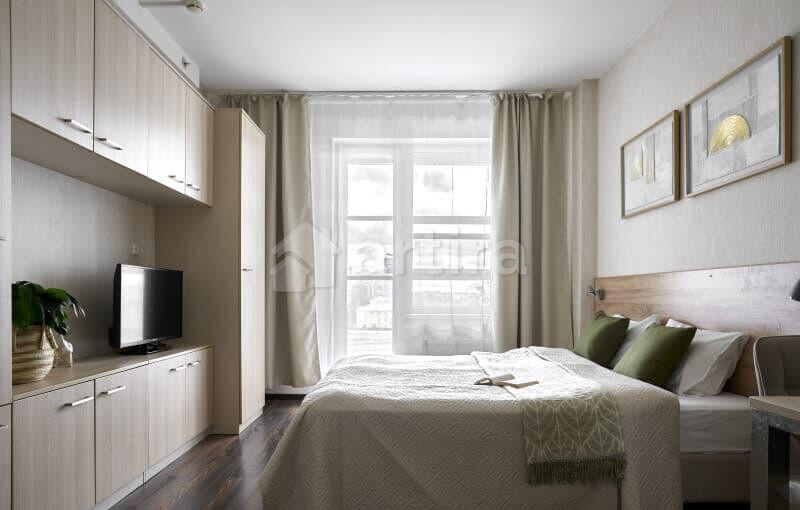 1-комн. квартира, 25 м2, 8/16 эт. Санкт-Петербург - изображение 8