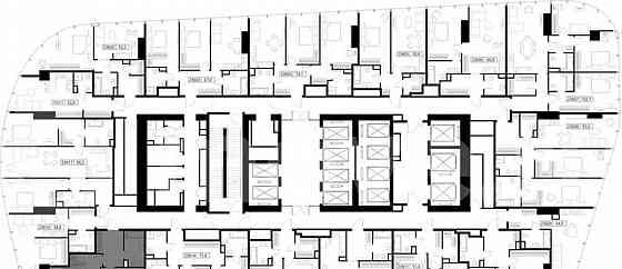1-комн. квартира, 57.3 м2, 36/90 эт. Москва