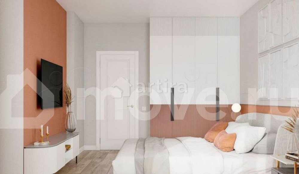 2-комн. квартира, 64.1 м2, 12/44 эт. Москва - изображение 1