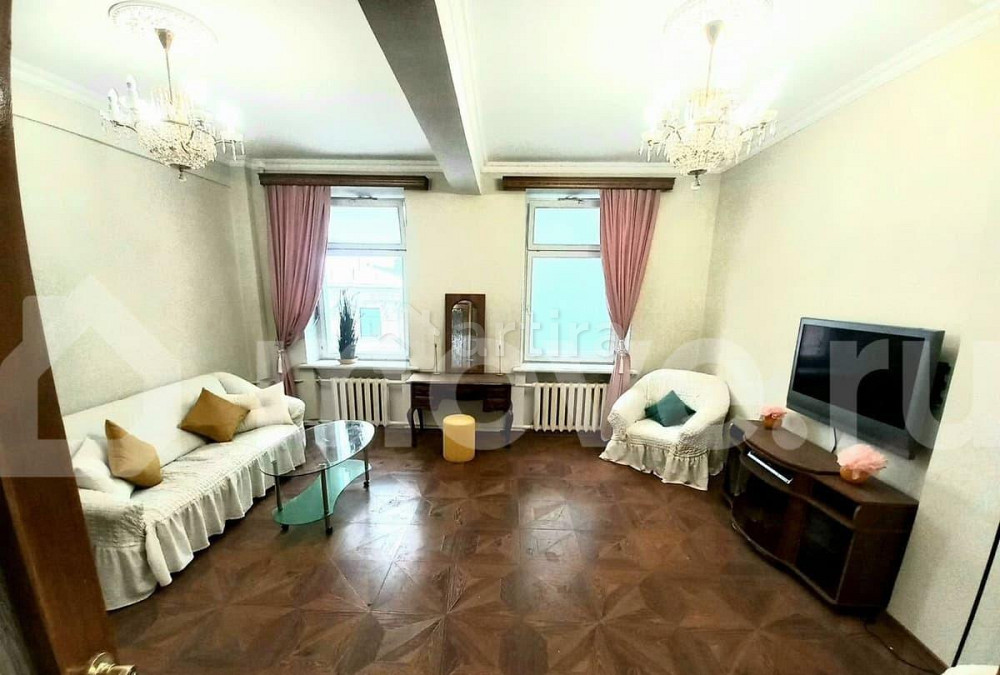 3-комн. квартира, 95 м2, 5/5 эт. Москва - изображение 2