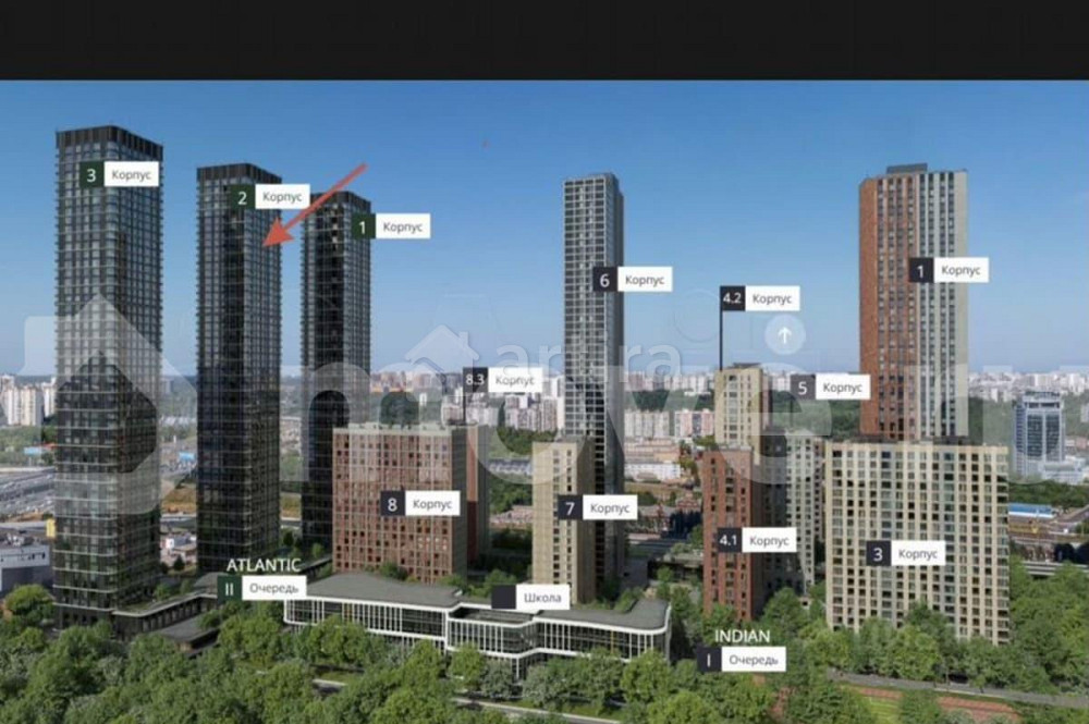 Студия, 24 м2, 49/52 эт. Москва - изображение 4