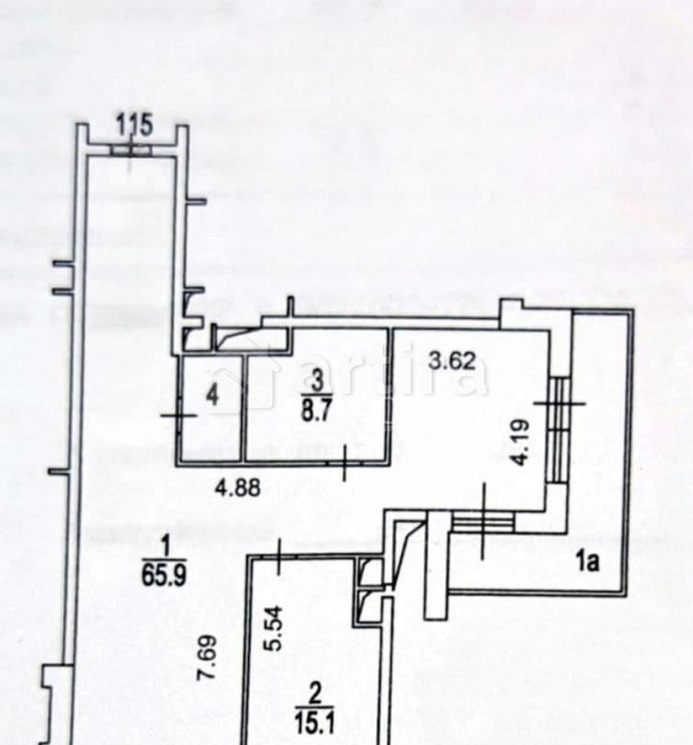 3-комн. квартира, 93 м2, 13/22 эт. Москва - изображение 1
