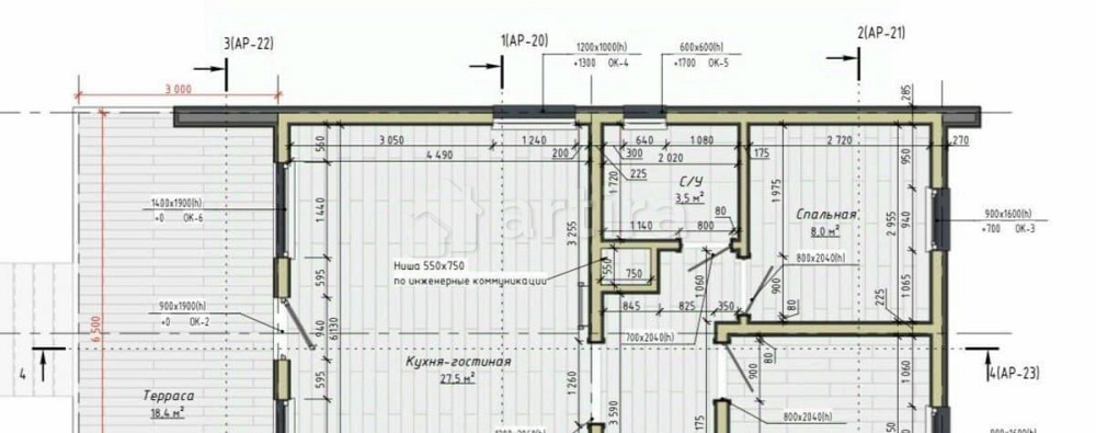 Коттедж, 94.3 м2, 8 соток, 1 эт. Сосново - изображение 4