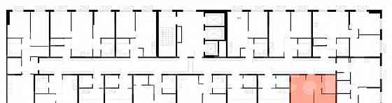 1-комн. квартира, 35.8 м2, 23/25 эт. Москва