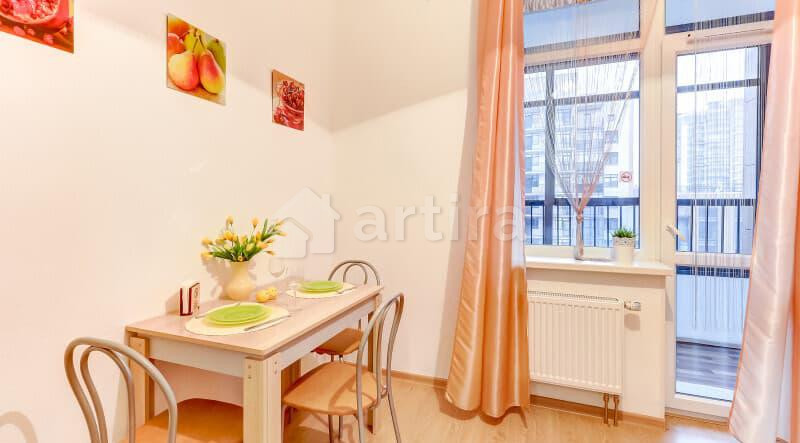 1-комн. апарт-ы, 37 м2, 8/12 эт. Санкт-Петербург - изображение 7