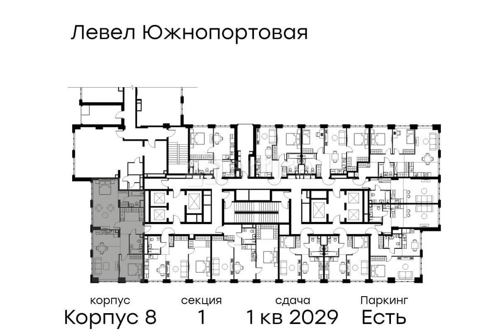 3-комн. квартира, 86 м2, 3/49 эт. Москва - изображение 5