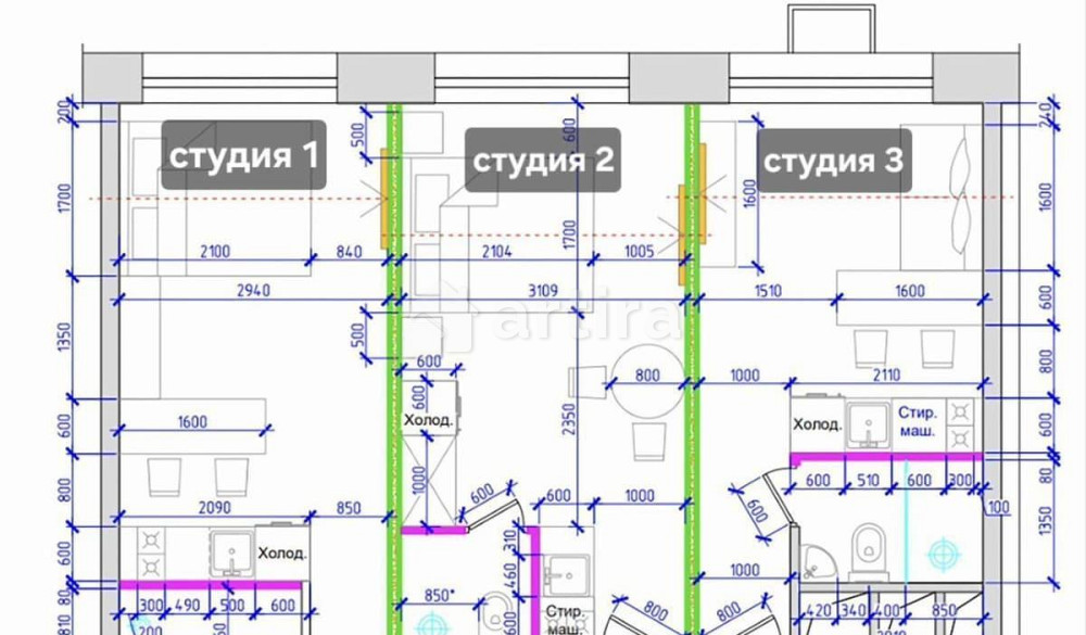 Комната, 19 м2, 27/41 эт. Москва - изображение 2