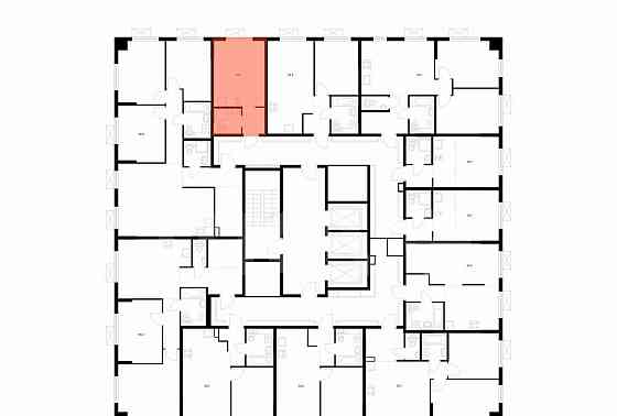 Студия, 19.8 м2, 16/24 эт. Москва