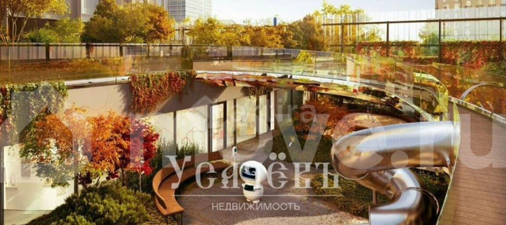 Студия, 31.5 м2, 12/91 эт. Москва - изображение 3