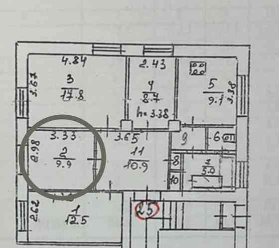 Комната, 10 м2, 1/4 эт. Королев