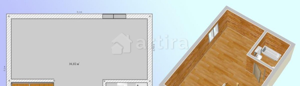 Дом, 80.3 м2, 7.83 сотки, 2 эт. Гатчина - изображение 3