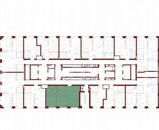 2-комн. пентхаус, 65.3 м2, 12/42 эт. Москва