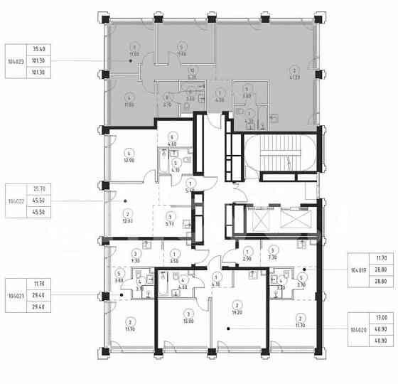 3-комн. квартира, 100.5 м2, 4/18 эт. Москва