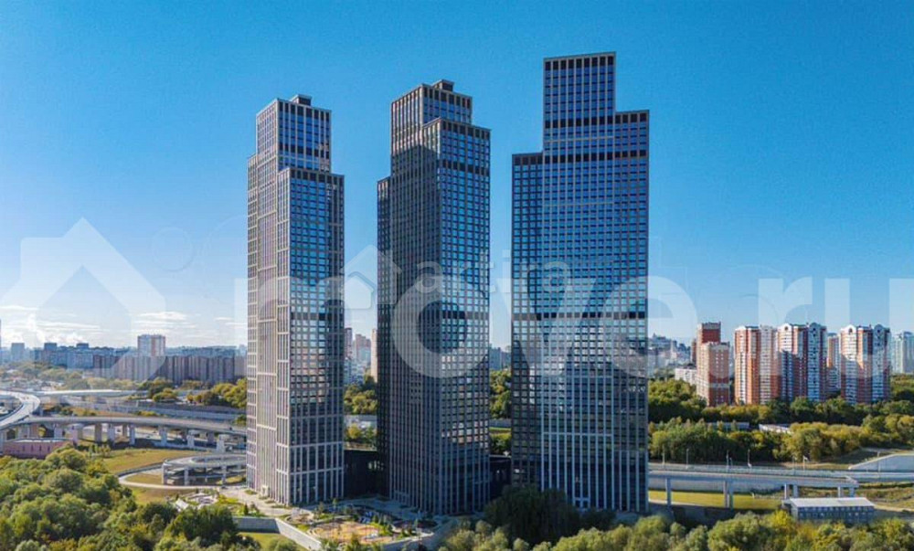 3-комн. пентхаус, 79.6 м2, 48/52 эт. Москва - изображение 3