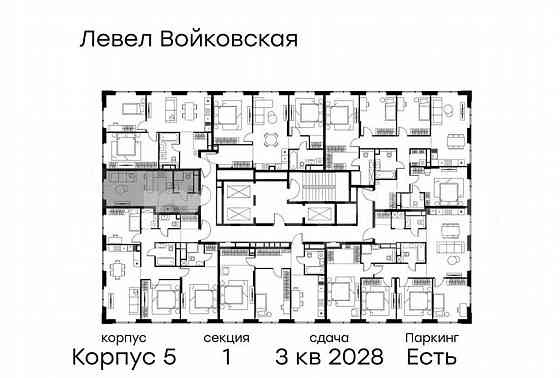 Студия, 29.1 м2, 18/20 эт. Москва