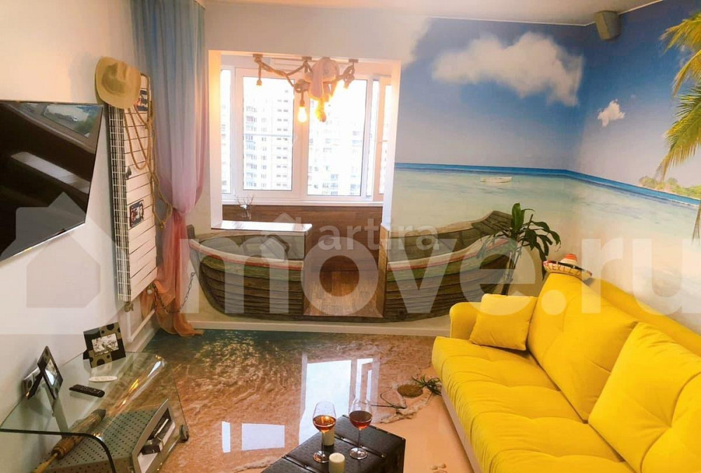 2-комн. квартира, 65 м2, 13/24 эт. Москва - изображение 1