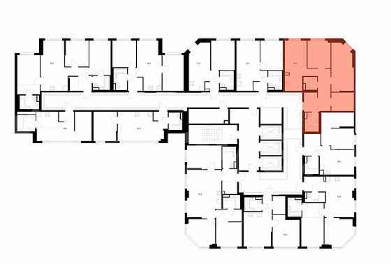 2-комн. квартира, 66.2 м2, 2/23 эт. Москва