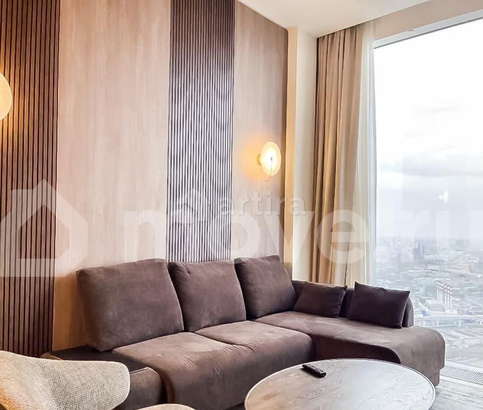 2-комн. апарт-ы, 58.4 м2, 43/78 эт. Москва - изображение 3