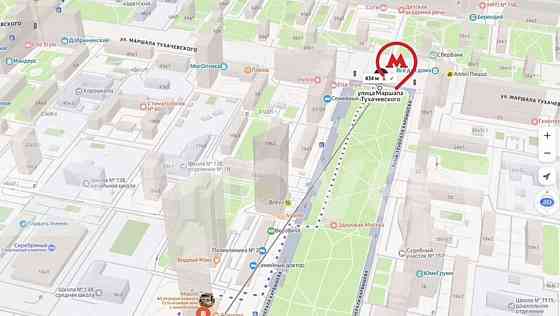 3-комн. квартира, 75 м2, 6/28 эт. Москва