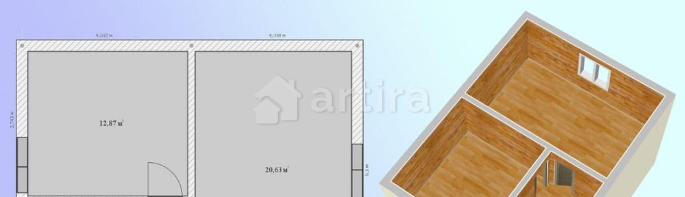 Дом, 80.3 м2, 7.83 сотки, 2 эт. Гатчина - изображение 7