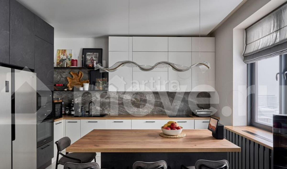 3-комн. квартира, 90 м2, 14/25 эт. Москва - изображение 5