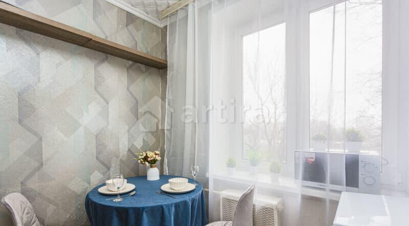 1-комн. квартира, 37 м2, 5/5 эт. Москва - изображение 14