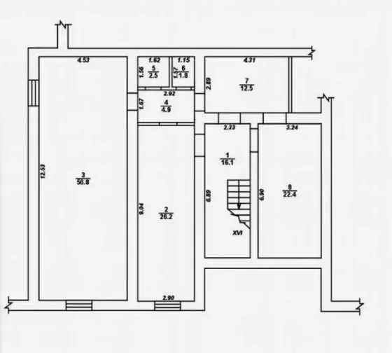 Помещение свободного назначения, 165 м², 1/15 этаж Воронеж