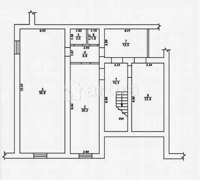 Помещение свободного назначения, 165 м², 1/15 этаж Воронеж - изображение 2