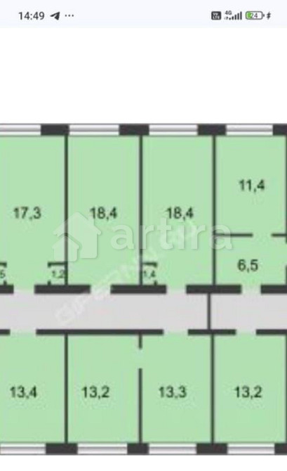 Комната, 18.4 м2, 3/4 эт. Нижний Новгород - изображение 3