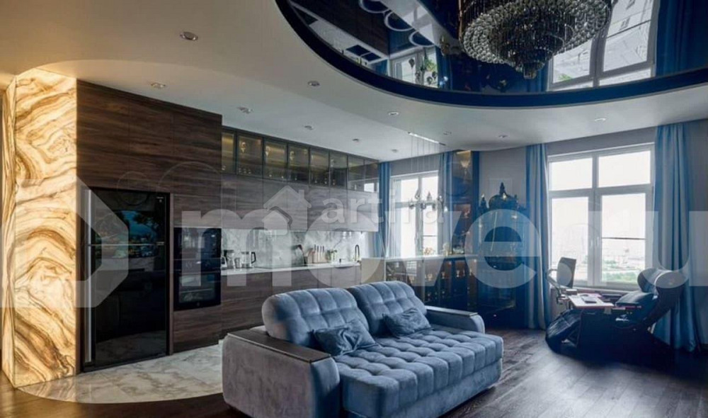 2-комн. пентхаус, 76.4 м2, 21/21 эт. Москва - изображение 4