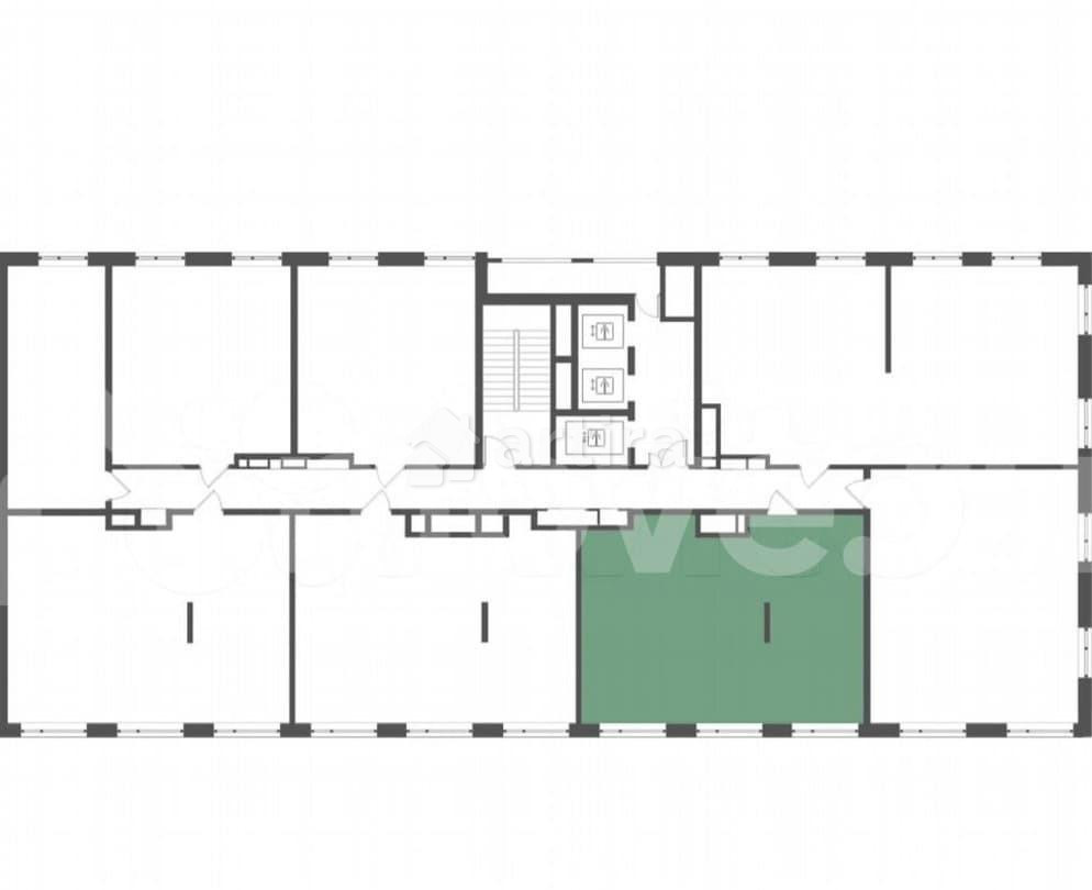 2-комн. квартира, 70.4 м2, 18/24 эт. Москва - изображение 2