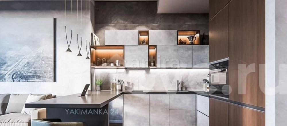 2-комн. апарт-ы, 61 м2, 31/68 эт. Москва - изображение 3