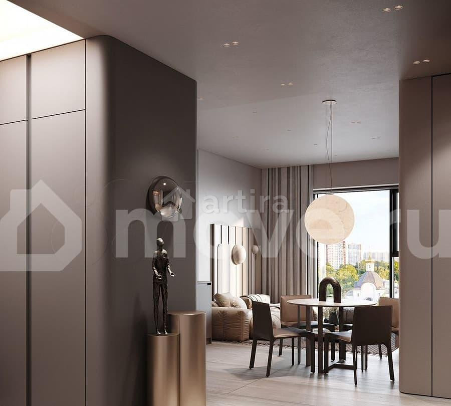 Студия, 33.1 м2, 12/43 эт. Москва - изображение 3