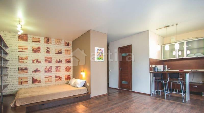 Студия, 33 м2, 2/5 эт. Красноярск - изображение 1