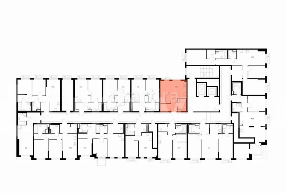 1-комн. квартира, 30.6 м2, 11/13 эт. Зеленоград - изображение 3