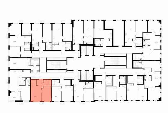 1-комн. квартира, 34.7 м2, 12/32 эт. Москва