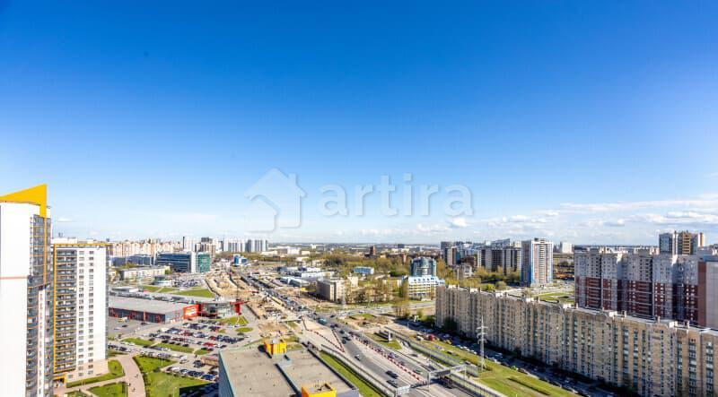 1-комн. апарт-ы, 27 м2, 20/22 эт. Санкт-Петербург - изображение 13