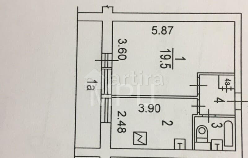 1-комн. квартира, 36 м2, 2/16 эт. Москва - изображение 1