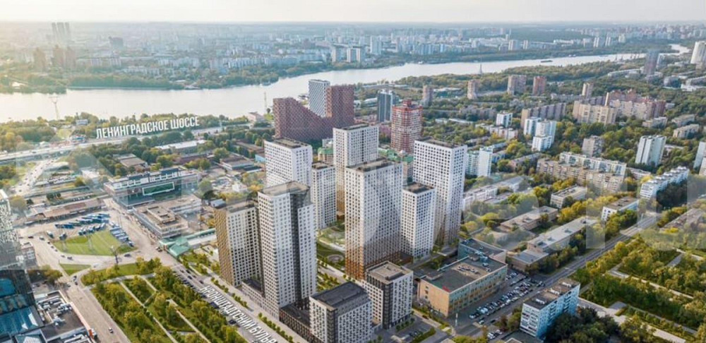 2-комн. квартира, 53.5 м2, 17/32 эт. Москва - изображение 2