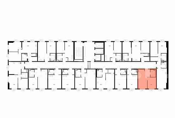 1-комн. квартира, 34.1 м2, 22/27 эт. Москва