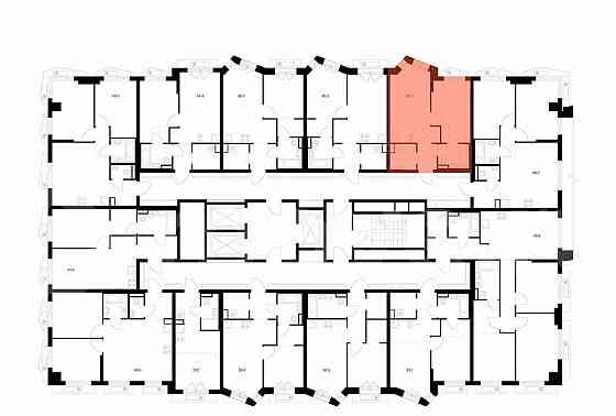 1-комн. квартира, 35.2 м2, 2/23 эт. Москва