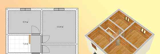 Дом, 110 м2, 7.3 сотки, 2 эт. Кировск