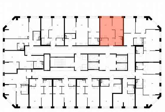 1-комн. квартира, 37.9 м2, 31/32 эт. Москва