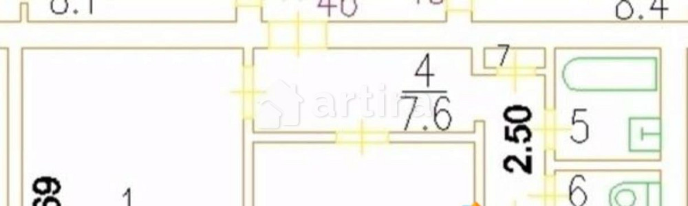 Комната, 20 м2, 4/5 эт. Москва - изображение 1